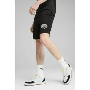 Pantaloni scurti din amestec de bumbac cu logo imagine