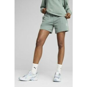 Pantaloni scurti din amestec de bumbac cu logo imagine