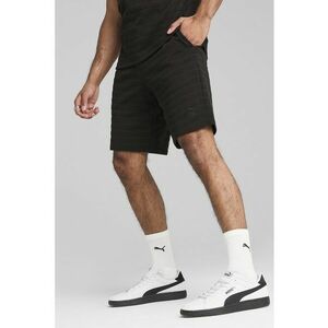 Pantaloni scurti din amestec de bumbac cu logo brodat imagine