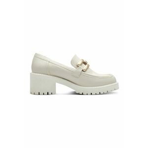 Pantofi loafer cu toc masiv imagine