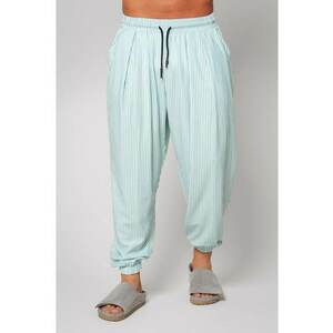 Pantaloni Barbati bufanti White/Green 13230 imagine