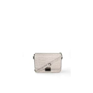 Geanta crossbody de piele cu model crocodil imagine