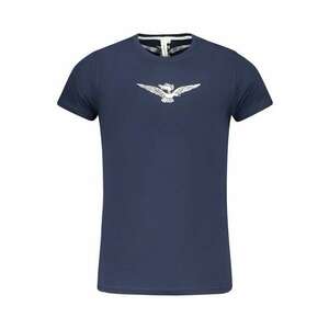 Tricou barbati - cu imprimeu pe centru - Regular fit imagine