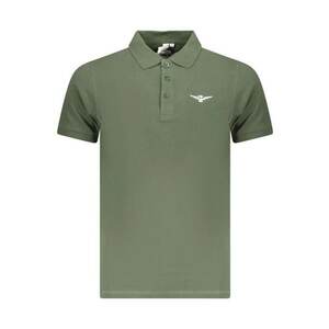 Tricou polo barbati - din bumbac - cu mini imprimeu - Regular fit imagine