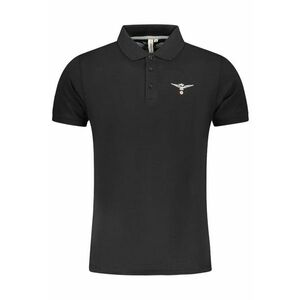 Tricou polo barbati - din bumbac - cu mini logo - Regular fit imagine
