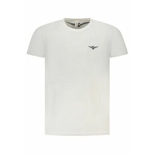 Tricou barbati - cu imprimeu - Regular fit - Alb imagine