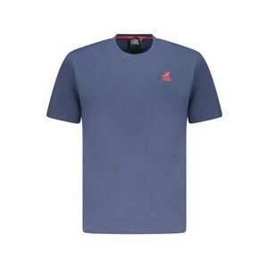 U.S. Grand POLO Tricou barbati simplu din bumbac cu logo brodat - bleumarin - imagine