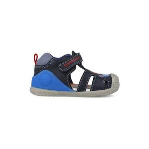Sandale cu imprimeu si segment cu inchidere velcro imagine