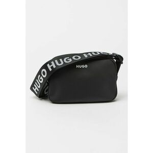 Geanta crossbody din material textil cu bareta logo Bel imagine