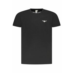 Tricou barbati - cu imprimeu - Regular fit - Negru - imagine