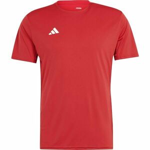 adidas ADIZERO ESSENTIALS TEE Tricou alergare bărbați, roșu, mărime XXXL imagine