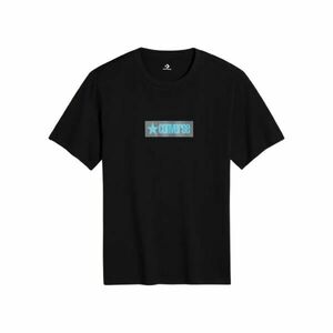 Converse ARCHIVE BOX TEE Tricou pentru bărbați, negru, mărime imagine