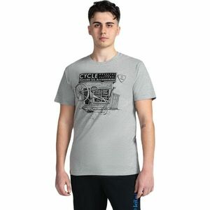 KILPI PORTELA Tricou din bumbac pentru bărbați, gri, mărime imagine