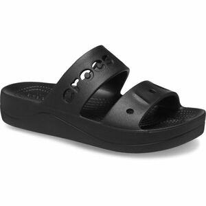 Crocs BAYA PLATFORM SANDAL Papuci femei, negru, mărime 37/38 imagine