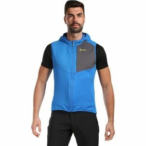 KILPI LENIA Vestă softshell pentru bărbați, albastru, mărime XXXL imagine