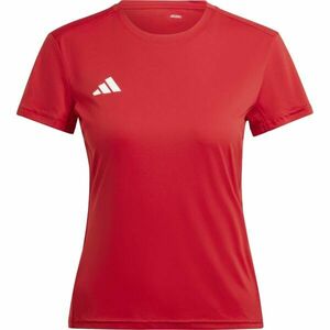 adidas ADIZERO ESSENTIALS TEE W Tricou de alergare femei, roșu, mărime imagine
