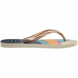 HAVAIANAS SLIM PALETTE GLOW Șlapi pentru femei, bej, mărime 43/44 imagine
