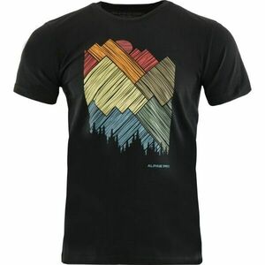 ALPINE PRO MERES Tricou de bărbați, negru, mărime imagine