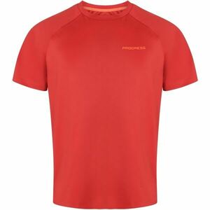 PROGRESS DRIVER Tricou sport pentru bărbați, roșu, mărime imagine