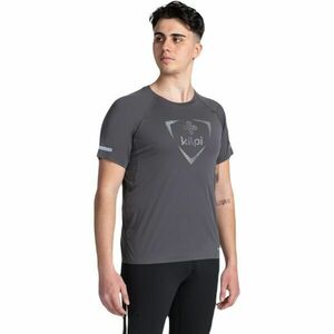 KILPI WYLDER Tricou de alergare pentru bărbați, gri închis, mărime XXXL imagine