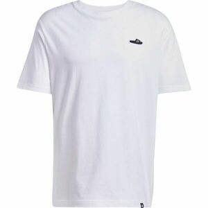 adidas LOUNGE SLIDE TEE Tricou bărbați, alb, mărime XXL imagine