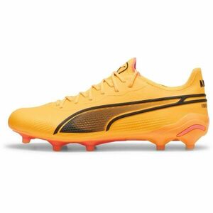 Puma KING ULTIMATE FG/AG Ghete de fotbal bărbați, portocaliu, mărime 44 imagine