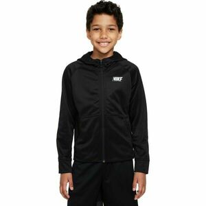 Nike TF HOODIE FZ GFX 1 Hanorac de băieți, negru, mărime imagine