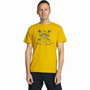 KILPI SKULLY Tricou bărbați, auriu, mărime XXXL imagine