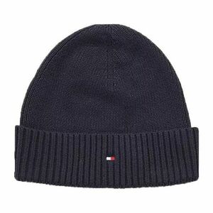 Tommy Hilfiger ESSENTIAL FLAG BEANIE Căciulă de iarnă bărbați, albastru închis, mărime imagine