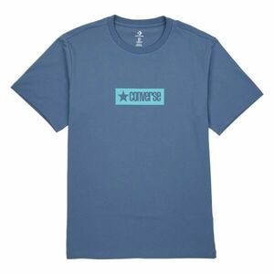 Converse ARCHIVE BOX TEE Tricou pentru bărbați, albastru, mărime imagine