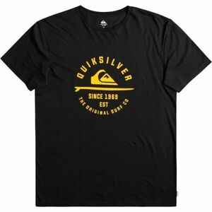 Quiksilver MW SURF LOCKUP SS Tricou de bărbați, negru, mărime imagine