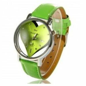Ceas WoMaGe HEART - Verde KP143 imagine