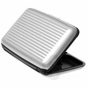 Organizator pentru documente ALUMA WALLET - Argintiu KP814 imagine