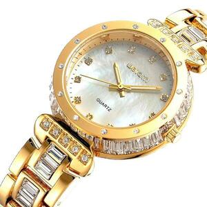 Ceas Weiqin Crystal - Auriu KP1352 imagine