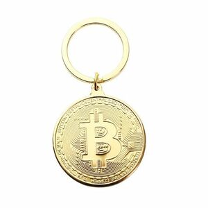 Pandantiv Bitcoin - Auriu KP3833 imagine