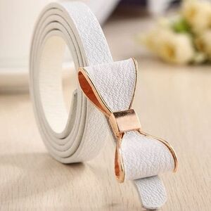 Curea pentru doamne Funda - Alb KP4355 imagine