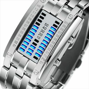 Ceas SKMEI Galaxsis - Argintiu/Doamne KP4384 imagine
