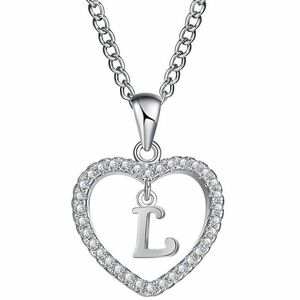 Colier cu Litera - L/Argintiu KP5169 imagine