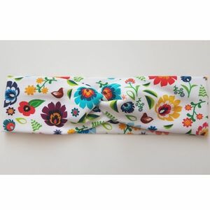 Bentiţa Turban Flowers - Multi/48 KP5839 imagine