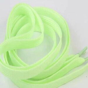 Şnururi pentru pantofi fosforescent - Verde/100cm KP6505 imagine