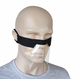 Mască de protecție din plastic - neagră KP7013 imagine