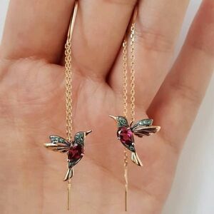 Cercei Long Birds - Aur/Multli KP7184 imagine