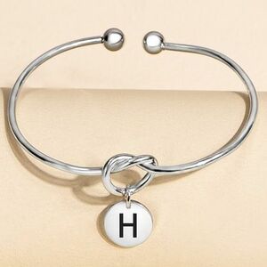 Bratara Alphabet - H/Silver KP20384 imagine