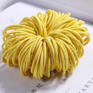 Elastice de păr pentru copii - Galben KP7932 imagine