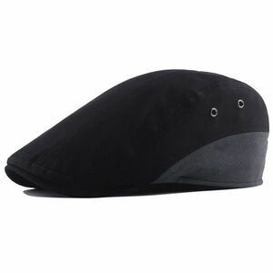 Beretă pentru bărbați Ulman - Neagră KP26089 imagine