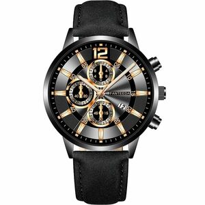 Ceas Oscar - Negru/Roz/Auriu KP10676 imagine