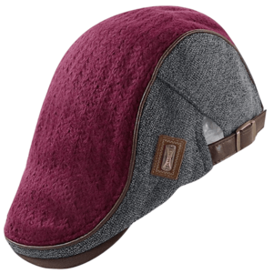 Beretă pentru bărbați Wesley - Burgundy KP26082 imagine