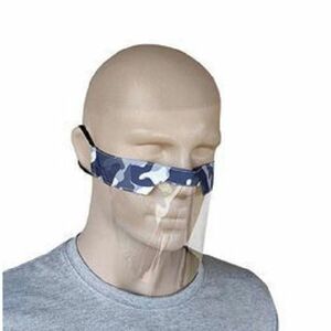 Mască de protecție din plastic - Camuflaj/Gri KP11046 imagine