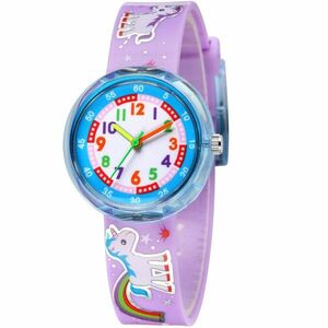 Ceas pentru copii Story - Mov KP11395 imagine