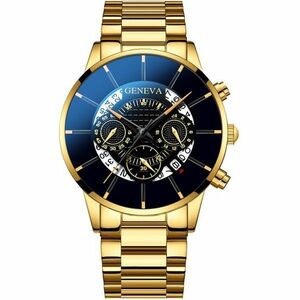 Ceas Dylan - Aur/Negru 2 KP11458 imagine